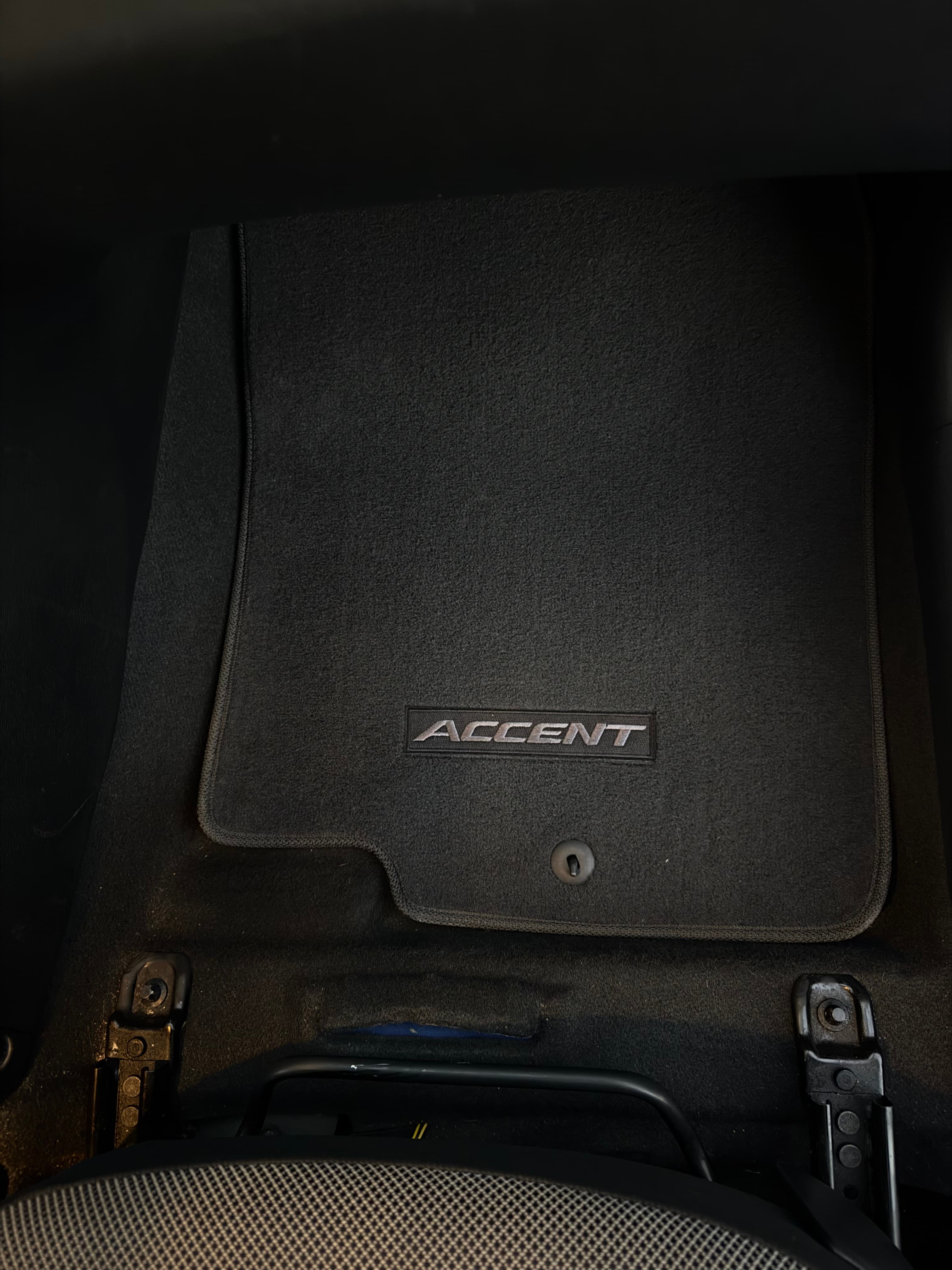 Passenger floor deep clean after detailing